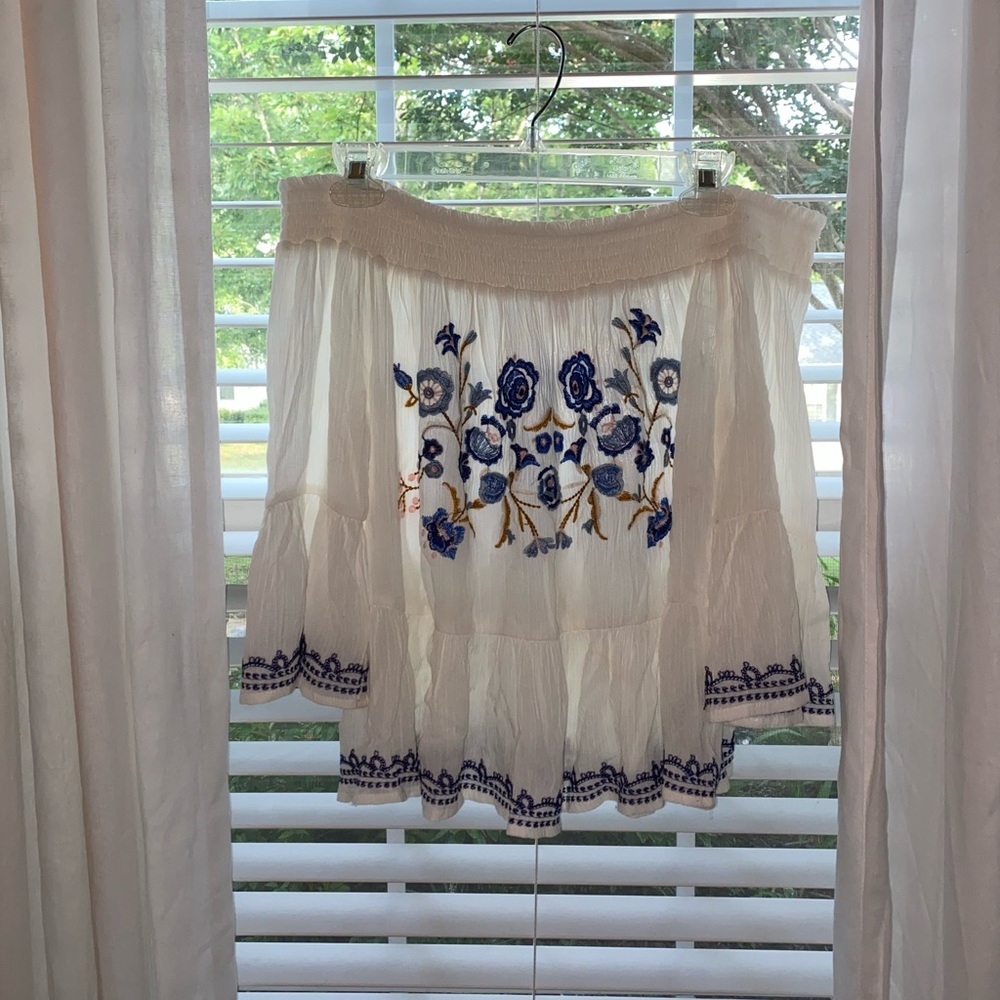 off the shoulder top